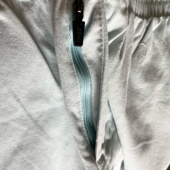 NWT Mens Surf and Swim Co Stretch Chino Shorts Size Medium Light Powder Blue. - Picture 6 of 9